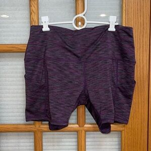 EUC ODODOS 2XL Leggings 6” Shorts